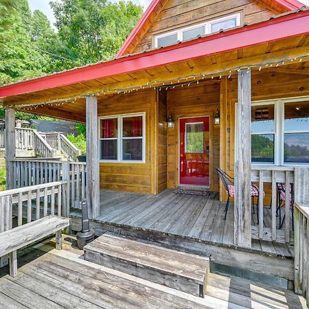Warm And Cozy Cabin With Deck On Top Of The Blue Ridge Fancy Gap エクステリア 写真