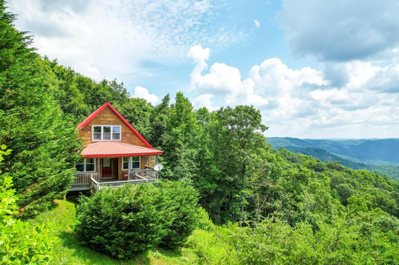 Warm And Cozy Cabin With Deck On Top Of The Blue Ridge Fancy Gap エクステリア 写真