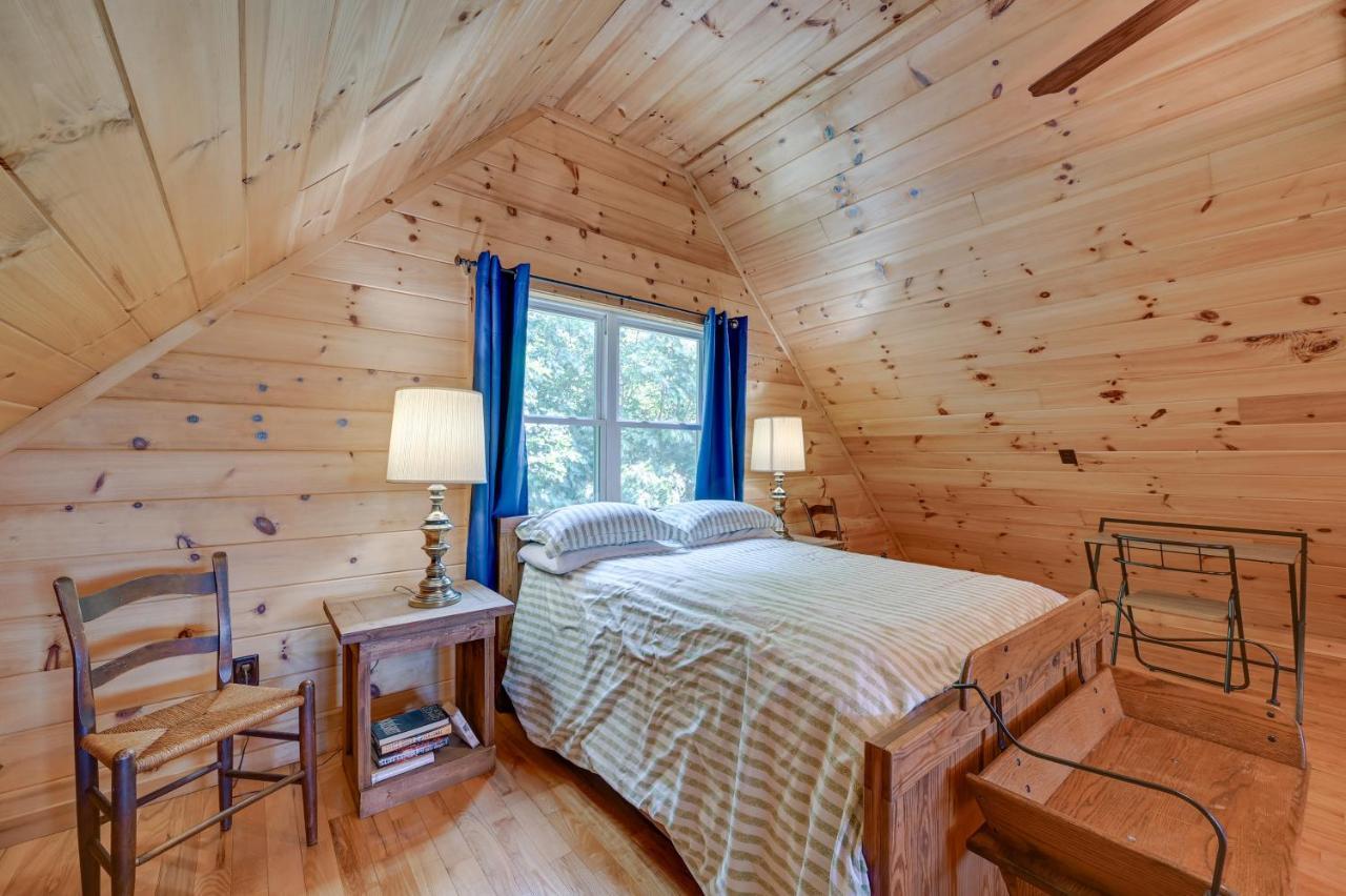 Warm And Cozy Cabin With Deck On Top Of The Blue Ridge Fancy Gap エクステリア 写真