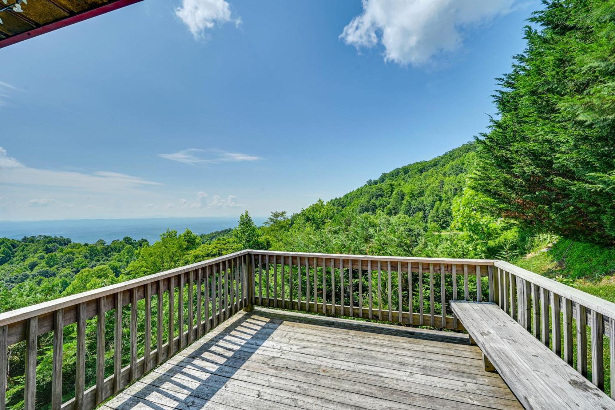 Warm And Cozy Cabin With Deck On Top Of The Blue Ridge Fancy Gap エクステリア 写真